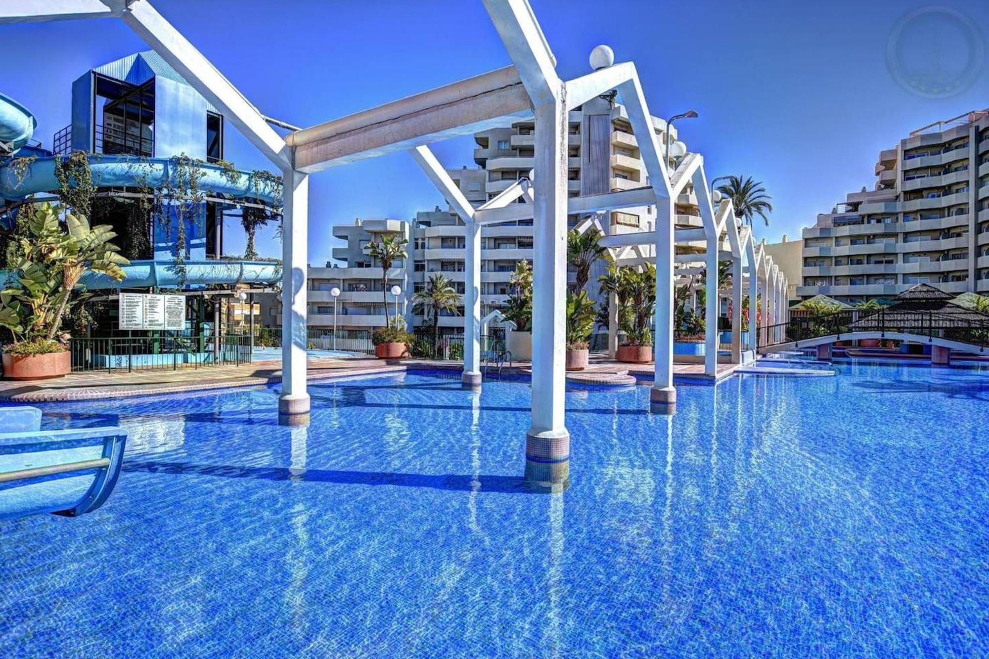 Benalbeach Apartment With Water Park Benalmádena Exterior foto